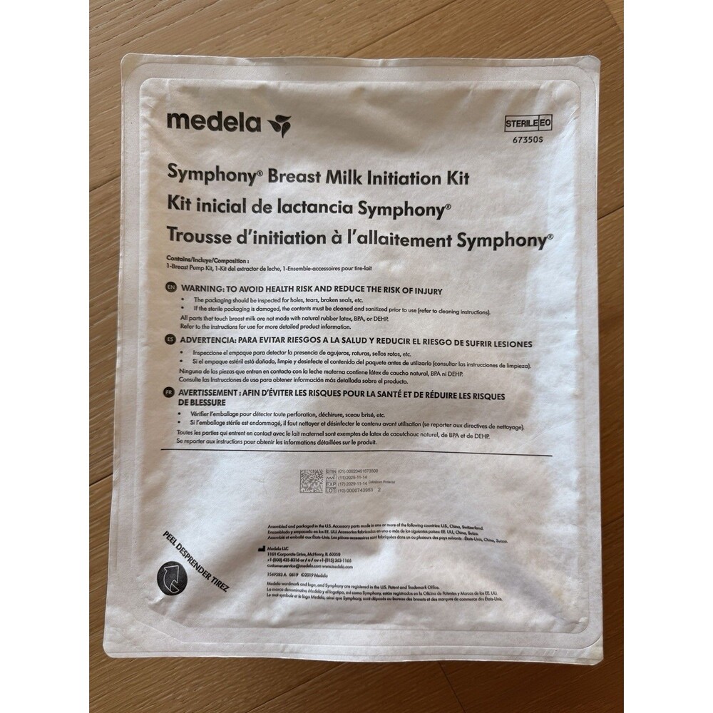 Medela 67350S Symphony Initiation Kit Sealed Exp. 2029-11-14 New In Package #2